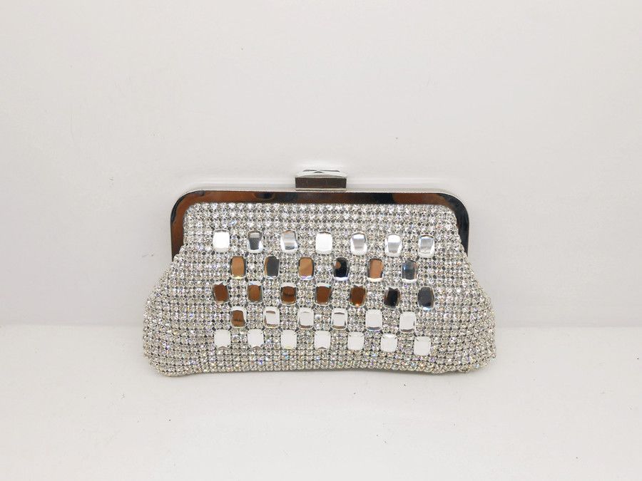 Luxury swarovski crystal ladies brand clutch bag Yuenjoy Bag